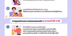 การให้เด็กรู้อารมณ์และจัดการอารมณ์